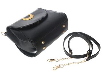 GalaxyCat Umhängetasche Luna & Artemis Handtasche mit Katzenohren für Sailor Moon Fans, Schwa, Luna Handtasche mit Katzenohren