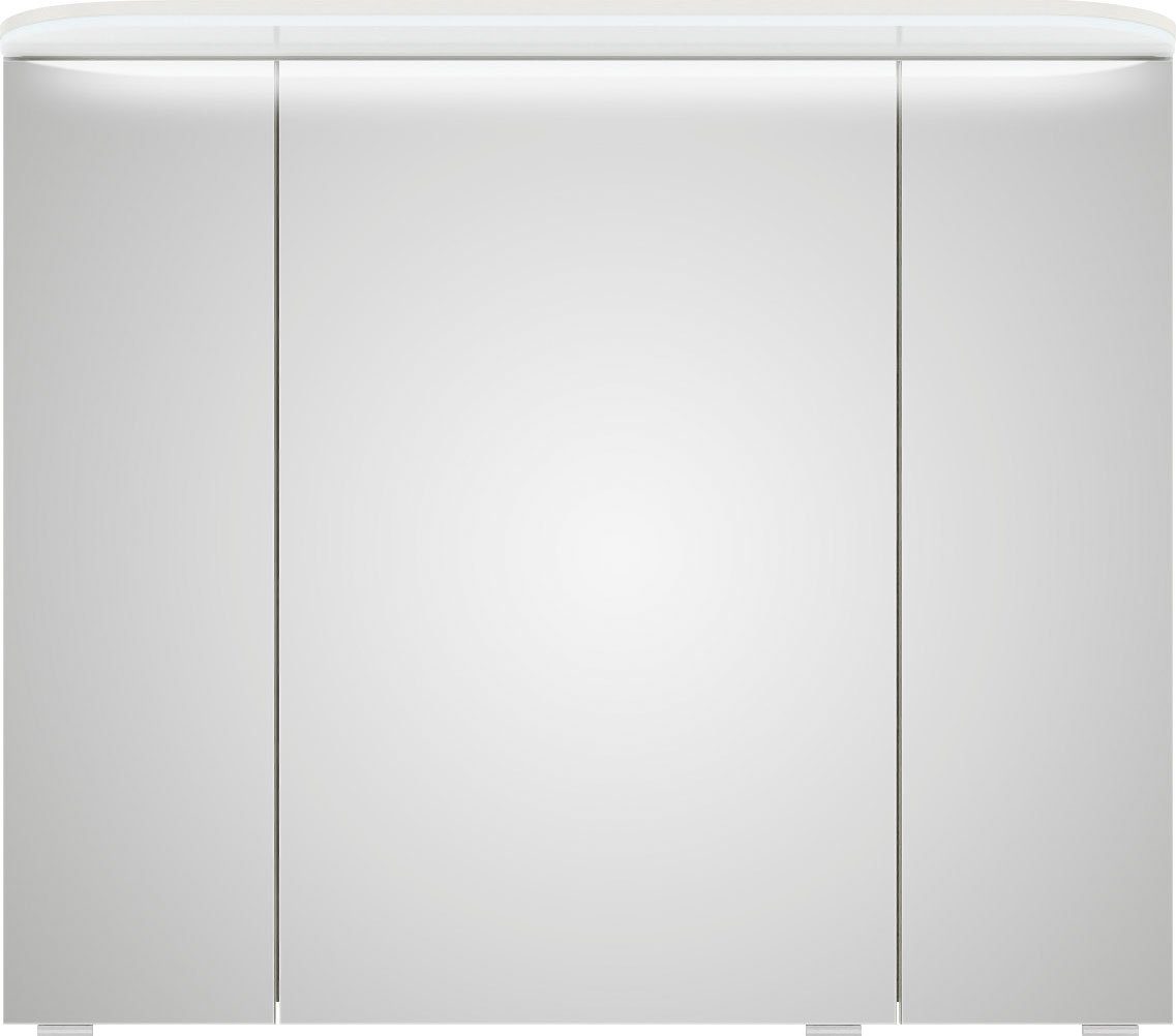Saphir Spiegelschrank "Balto Sprint Badschrank mit LED-Lichtkranz, 85,2 cm günstig online kaufen