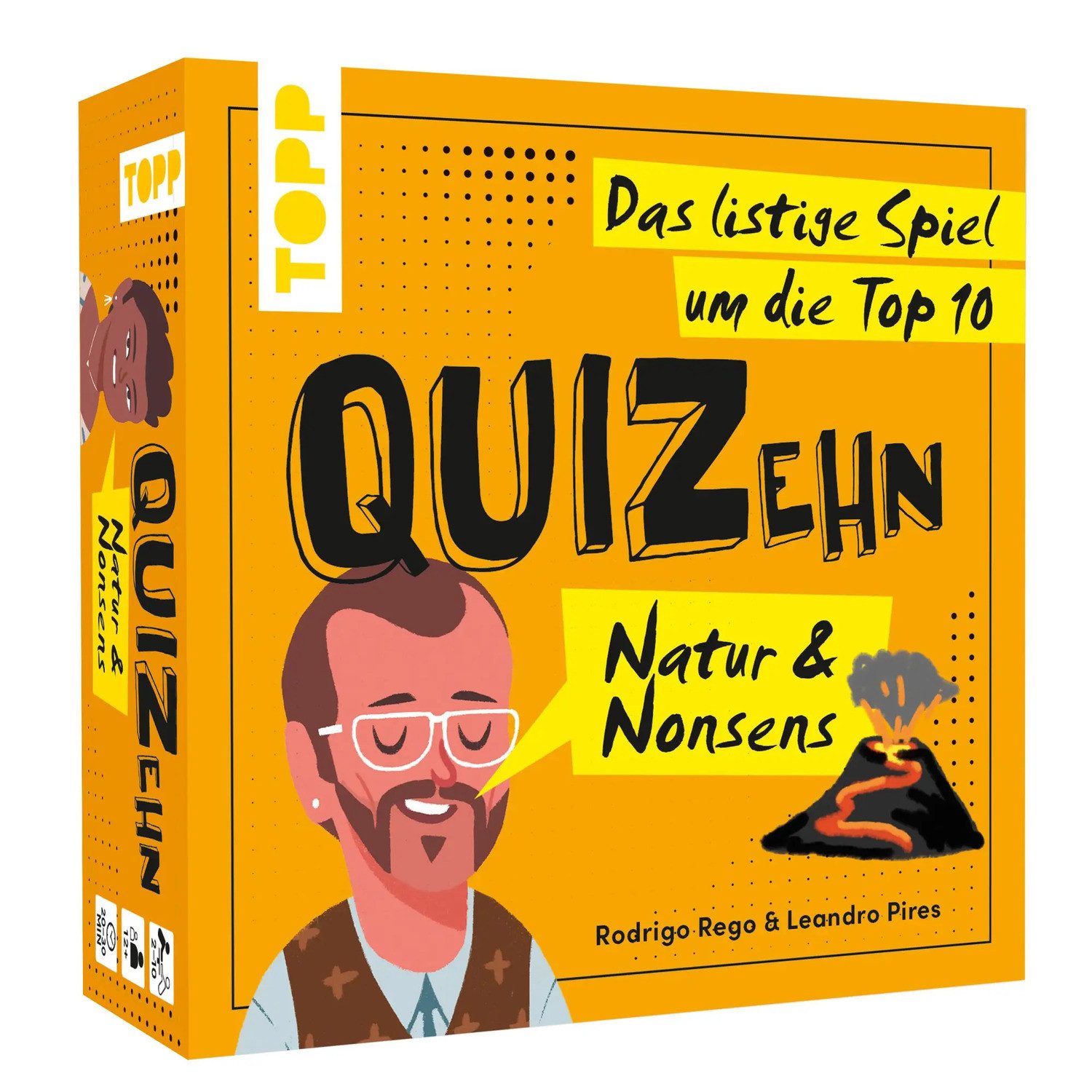 Spiel QUIZehn - Natur & Nonsens. Das listige Spiel um die Top 10