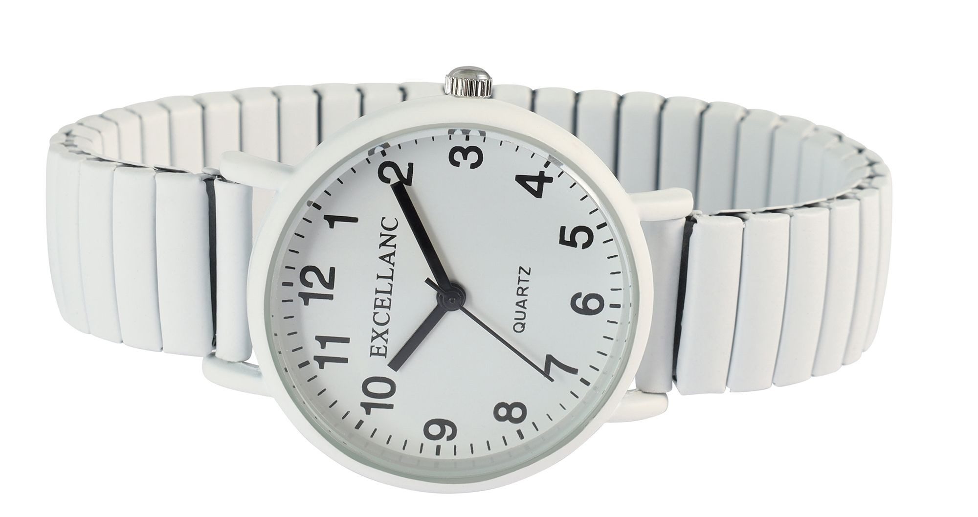 EXCELLANC Quarzuhr 1700078 Excellanc Damenuhr mit Zugarmband, matt oder metallic