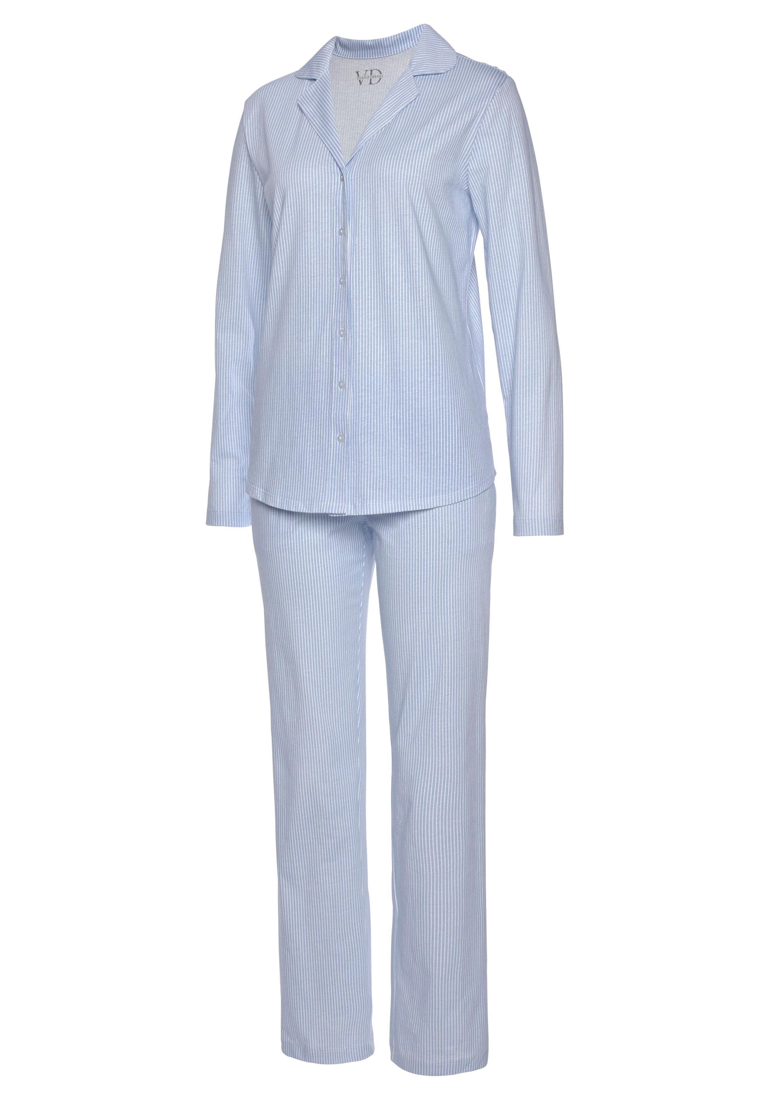 Vivance Dreams by Lascana Pyjama (Set, 2 tlg) mit feinem Karo-Muster – Bild 5 von 5