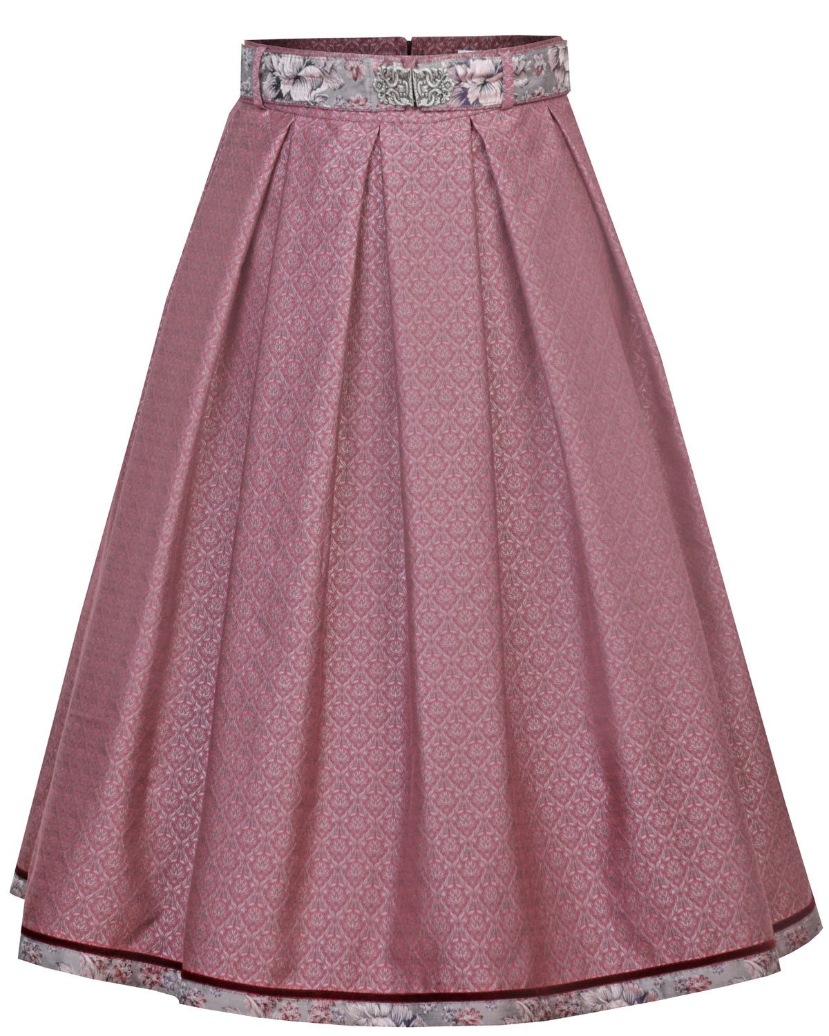 MarJo Trachtenrock 'Gisele' 65cm 900165, Dark Powder Pink