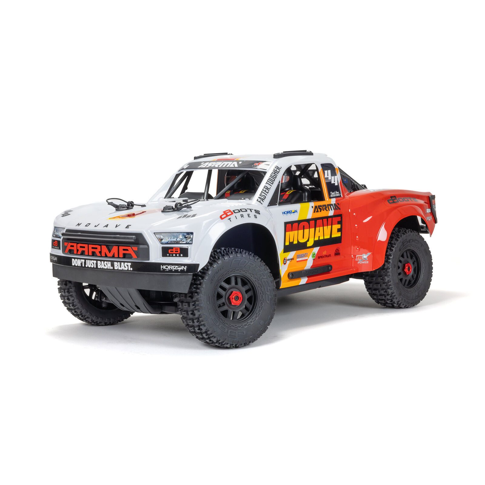 RC-Buggy Arrma Mojave Desert Truck 4S Brushless 4WD Weiss RTR 1/8