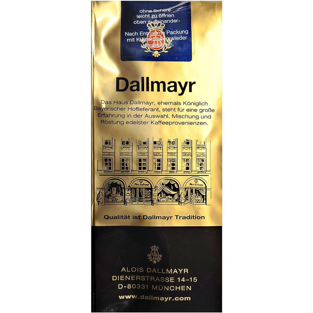 DALLMAYR Kaffee prodomo, 500 g, ganze Bohnen
