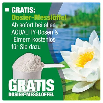 AQUALITY Gartenpflege-Set Klarwasser Teichpflege-Komplettset, Schnelle Wirkungsweise