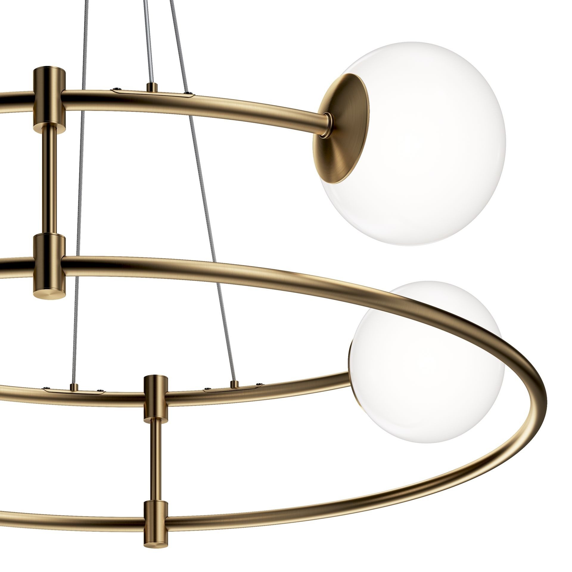 MAYTONI DECORATIVE LIGHTING Pendelleuchte Balance 2 61x24.5x61 cm, ohne Leuchtmittel, hochwertige Design Lampe & dekoratives Raumobjekt