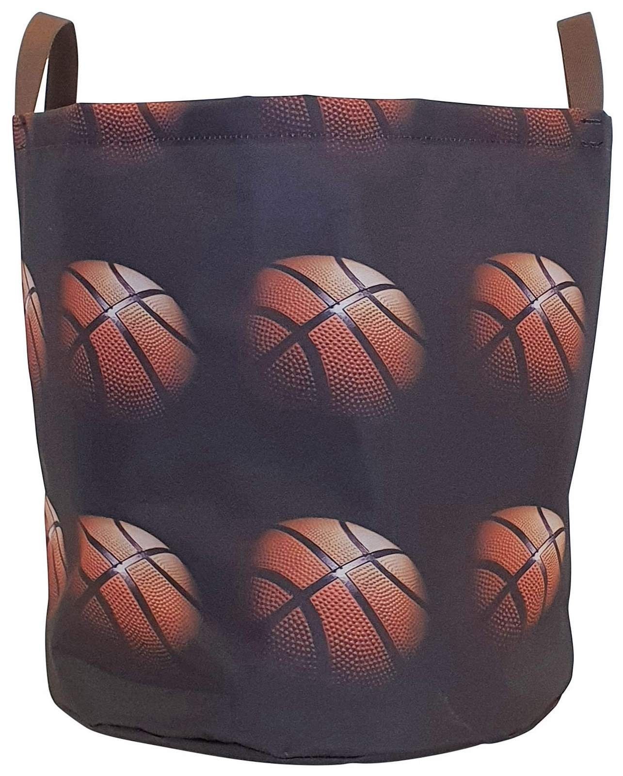 LYCSAC Aufbewahrungstasche Spielzeugtasche Toy Bin Basketball Ball 50x45 cm