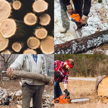 Clanmacy Sägebock 4-fach Verzinkt Sägebock zusammenklappbarer Holzsägebock Holzspalter, 150 kg max. Belastbarkeit