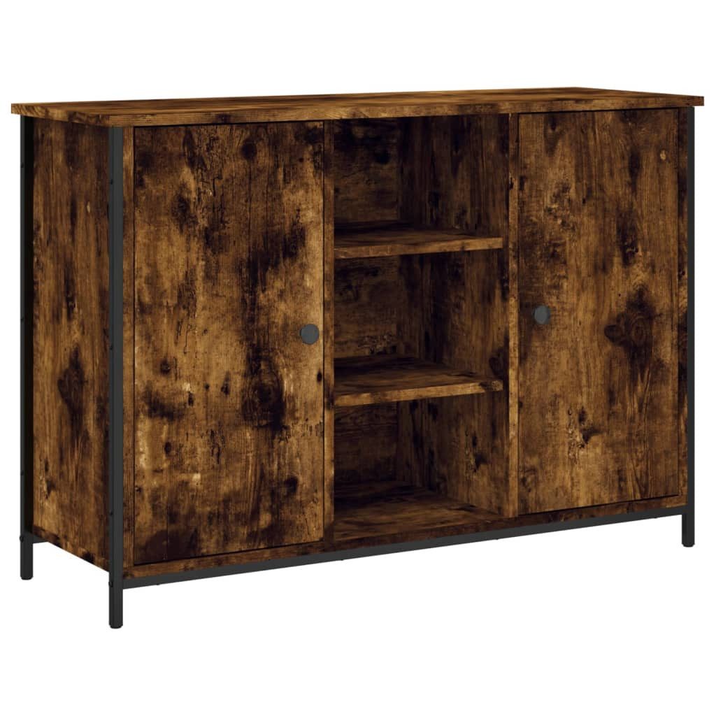 vidaXL Sideboard Sideboard Räuchereiche 100x35x70 cm günstig online kaufen
