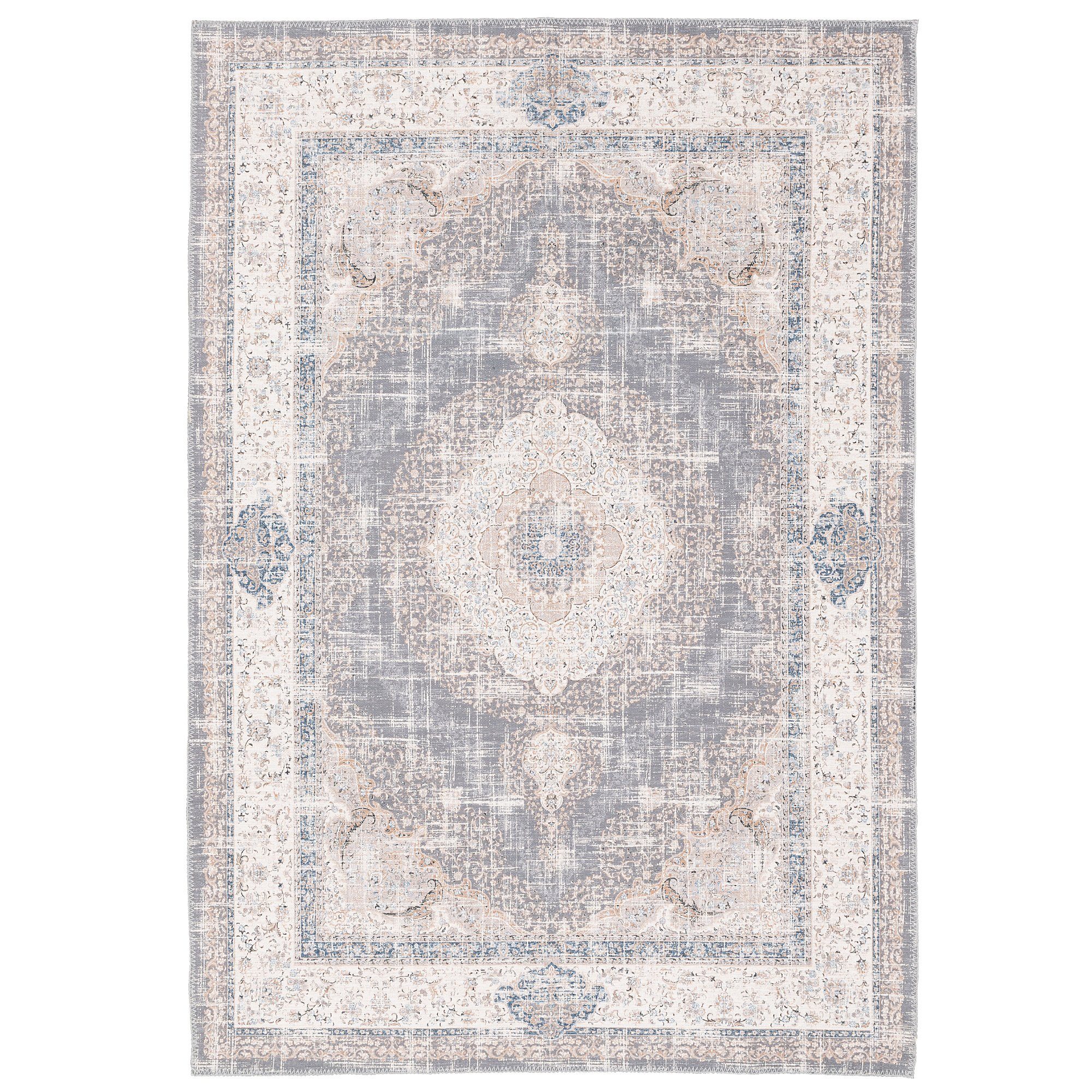 Pergamon Orientteppich Vintage Designerteppich Finesse Orient Medaillon, Re günstig online kaufen