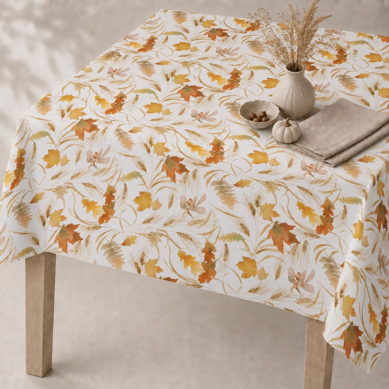 texpot Tischdecke Tischläufer Druckmotiv Herbstlaub Herbst (1-tlg)