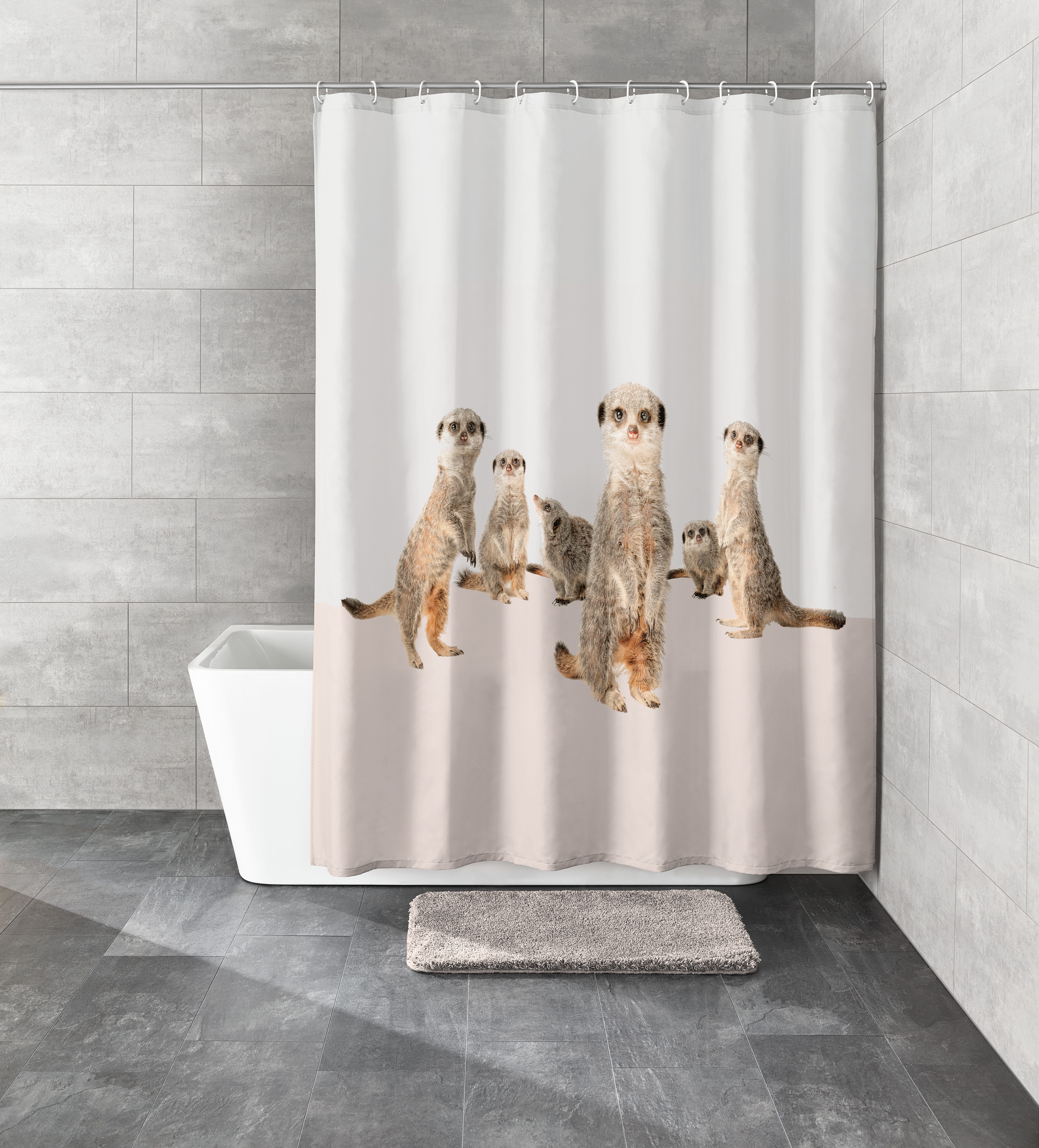 Kleine Wolke Duschvorhang Surie Breite 180 cm (Set)