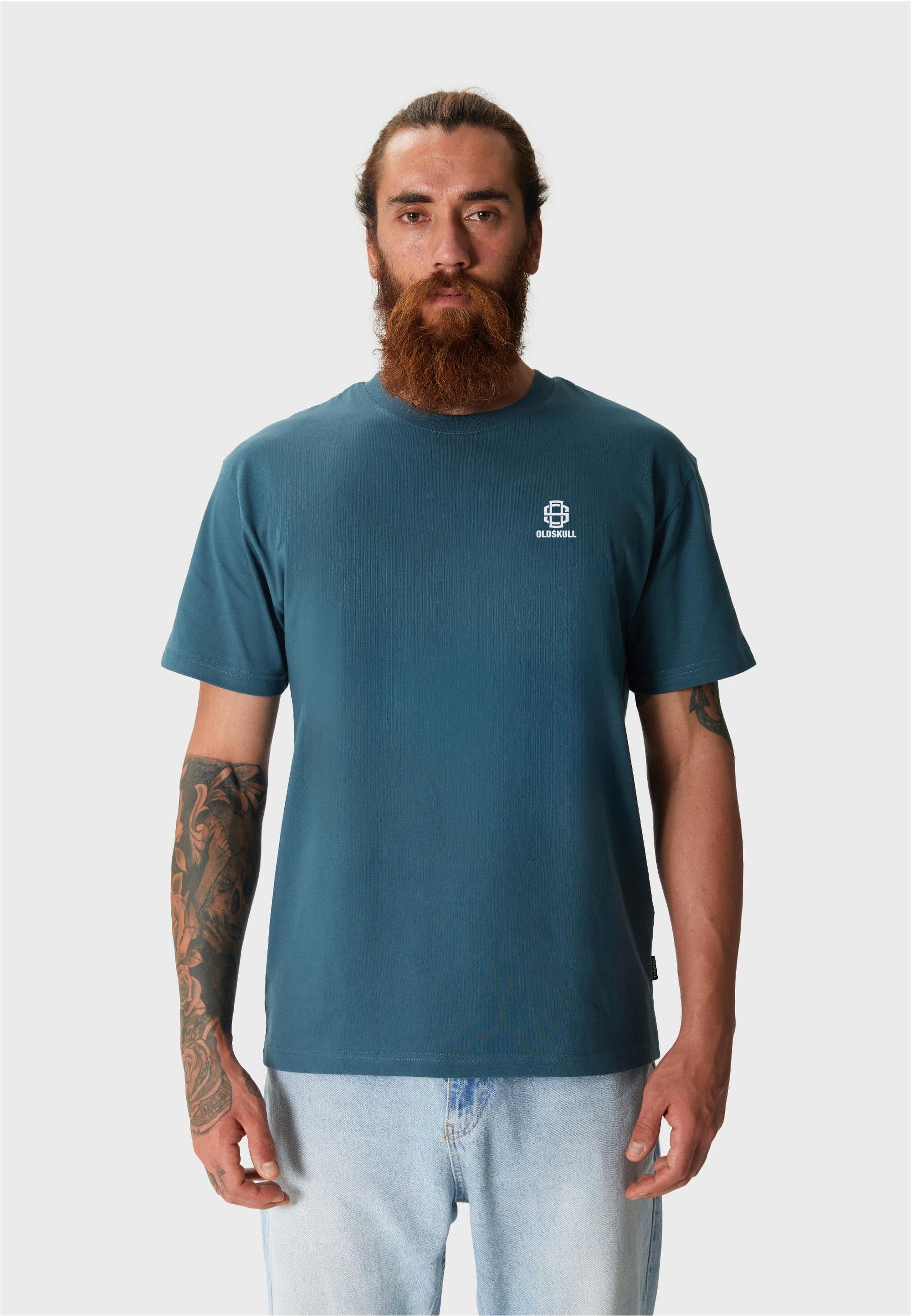 Oldskull T-Shirt Basic Oldskull 25 Logo unverkennbare Oldskull-Optik