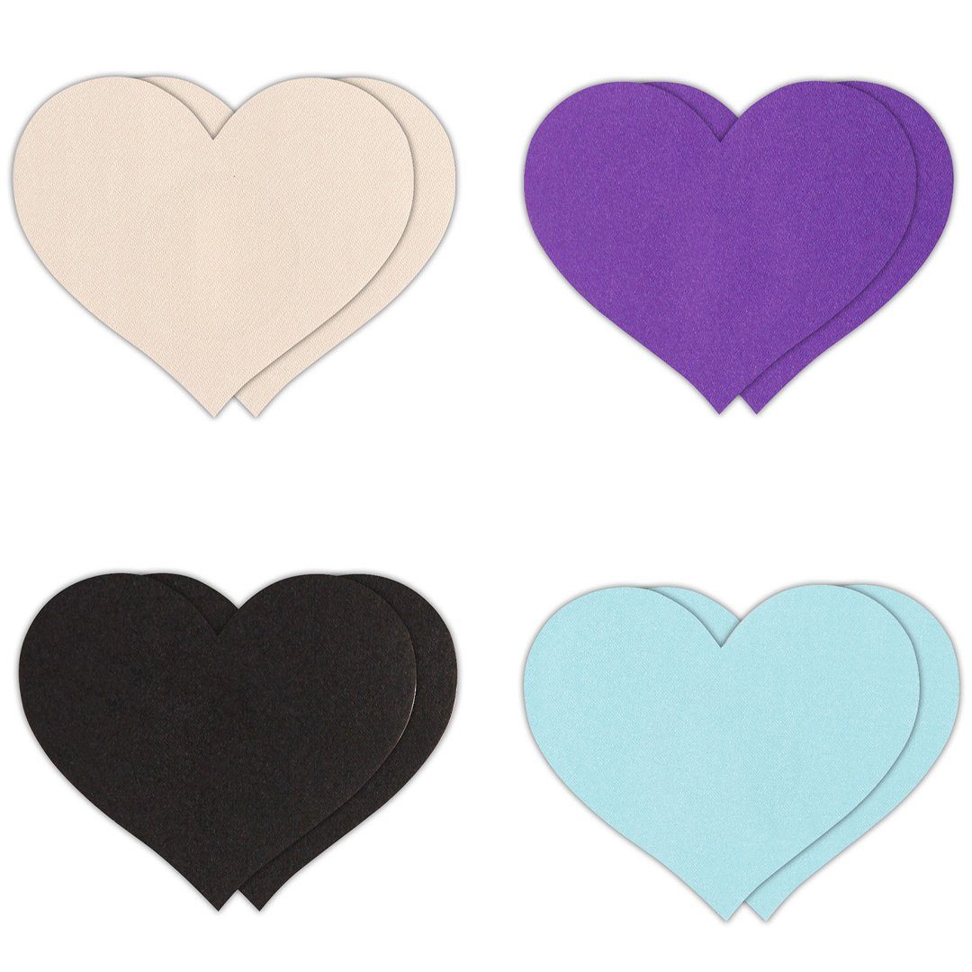 Brustwarzenabdeckung 4 Paar Nippelpasties Herze Nippelsticker