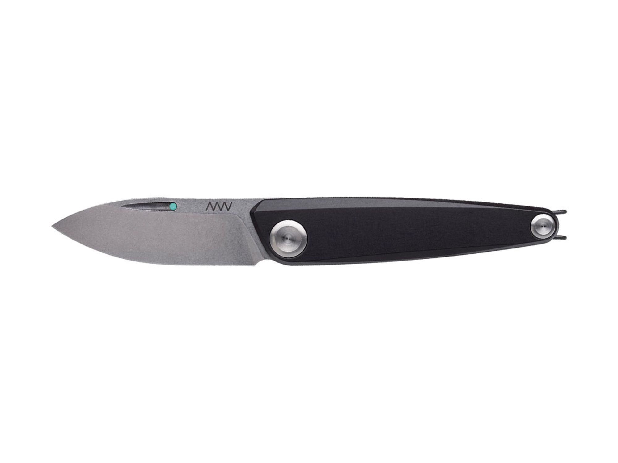ACTA NON VERBA KNIVEs Taschenmesser Acta Non Verba Z050 Stonewash Dural Schwarz ANVZ050-001