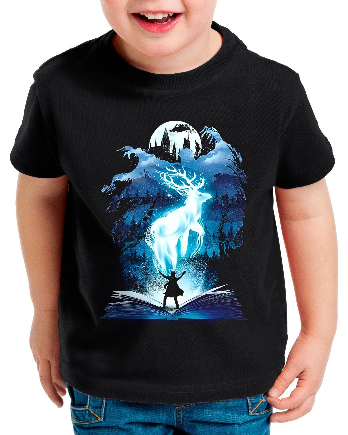 style3 T-Shirt Patronus potter harry hogwarts gryffindor ravenclaw slytherin