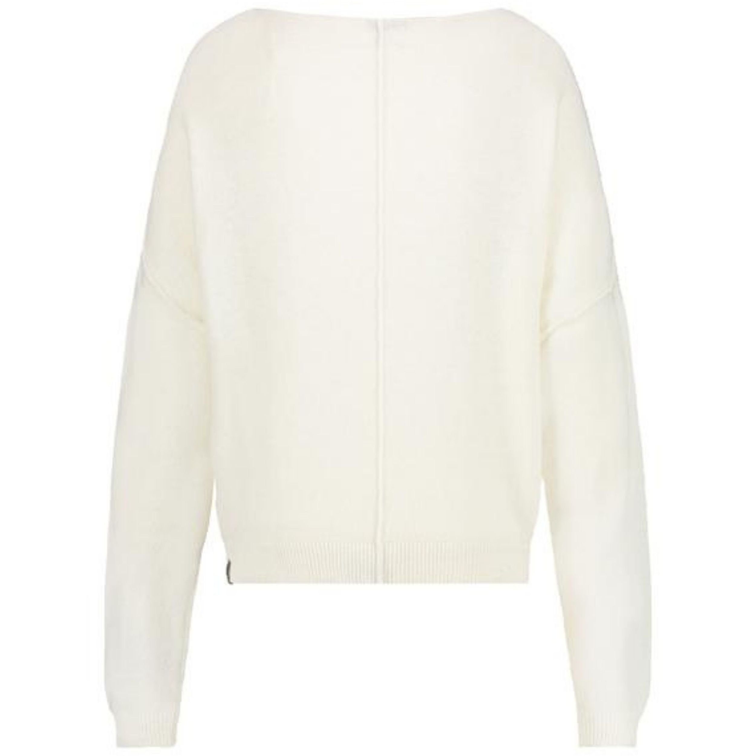 Weiß Strickpullover York New in (1-tlg) Wolle Pullover Sweater und versch. Nukus Farben mit Kaschmir