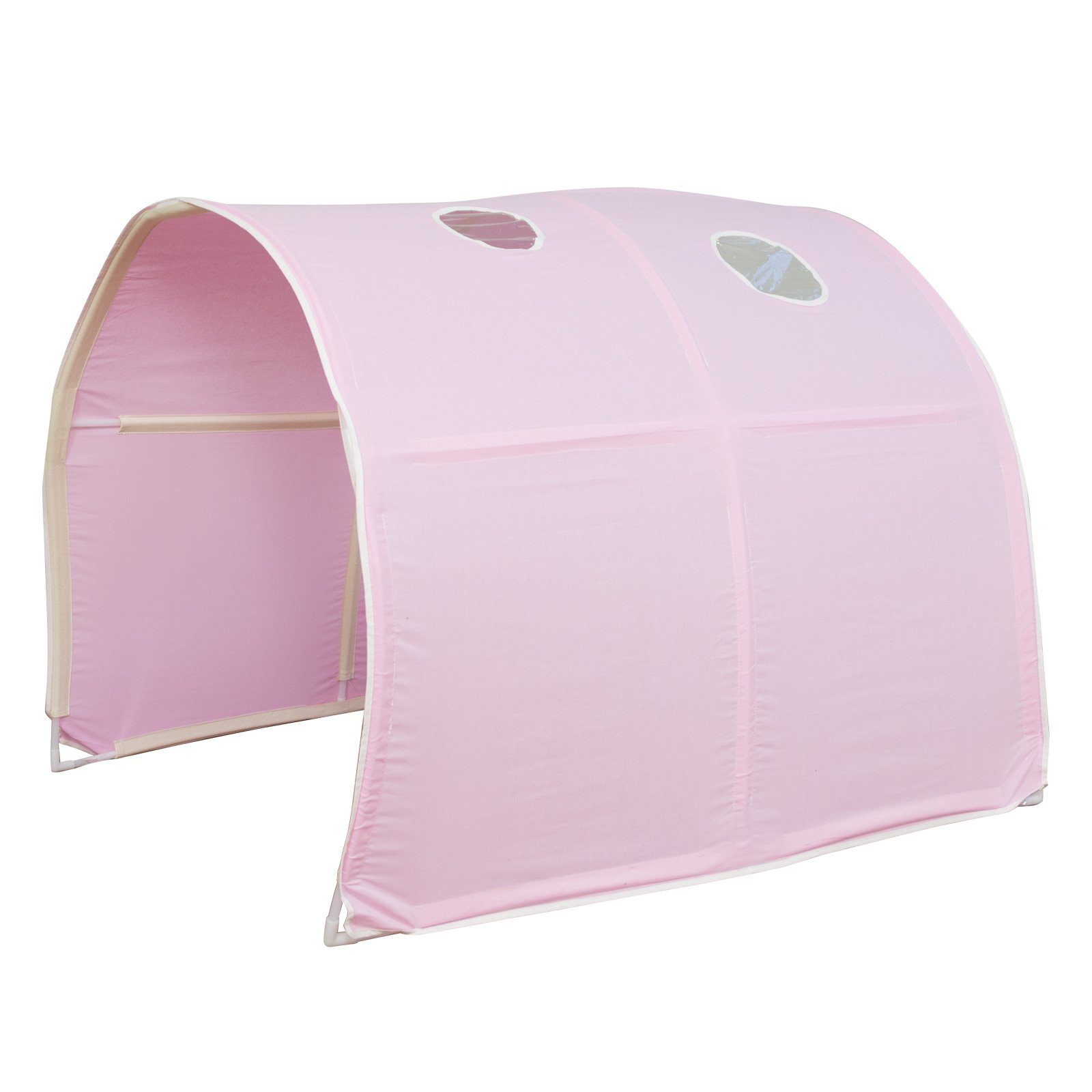 Homestyle4u Betttunnel für Hochbett Zelt Bettdach Höhle Kinderbett verschiedene Farben
