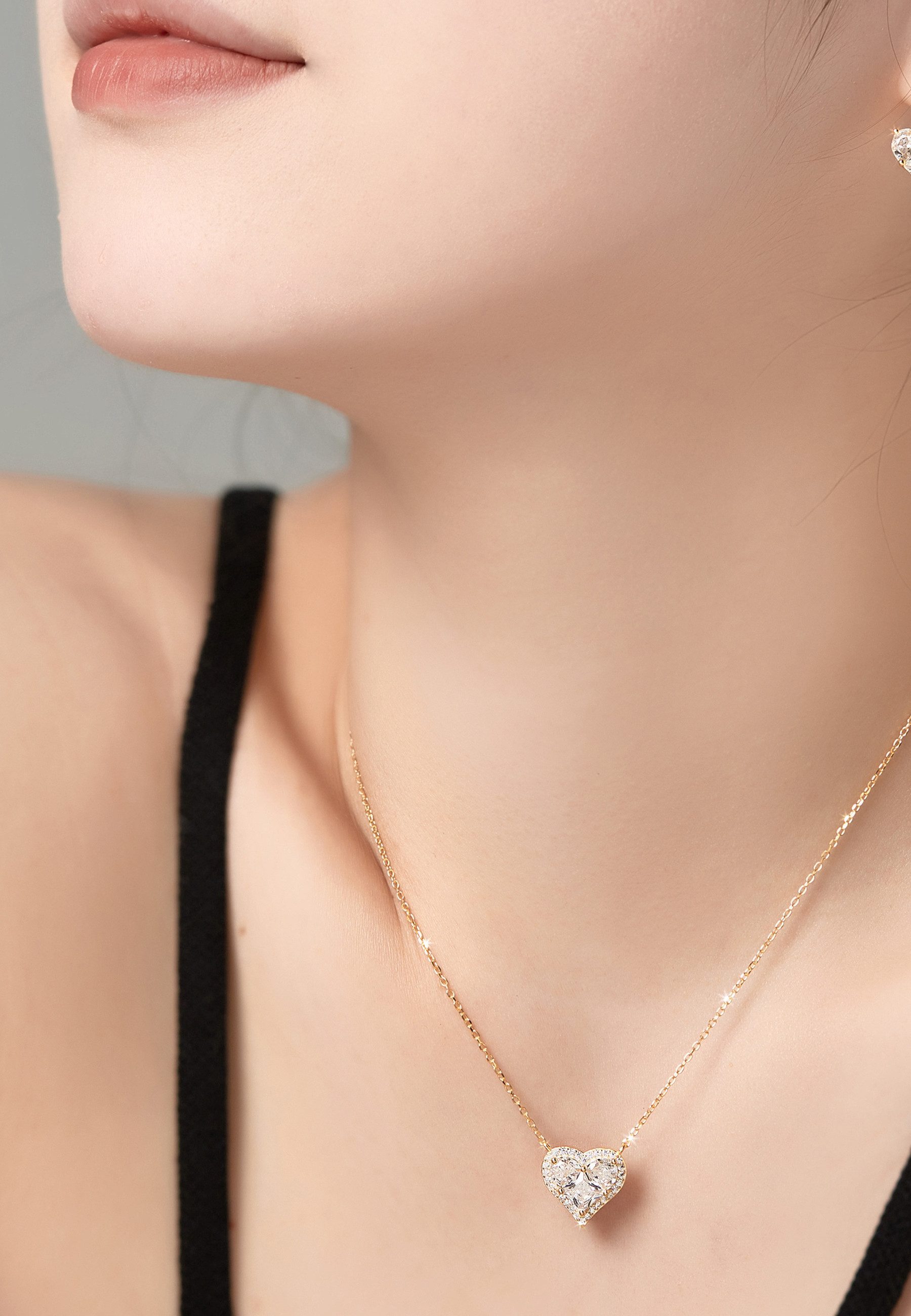 BRELLATO Herzkette Glanz Herz-Anhänger Geschenk-Idee Frau günstig online kaufen