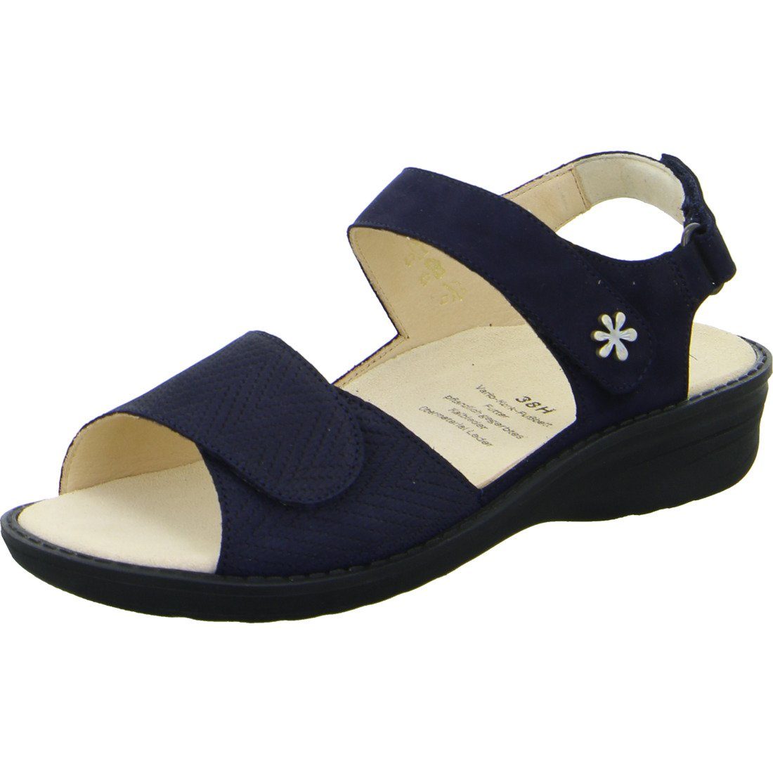 Ganter Ganter Schuhe, Sandalette Hera - Nubuk Damen Sandalette blau 048885