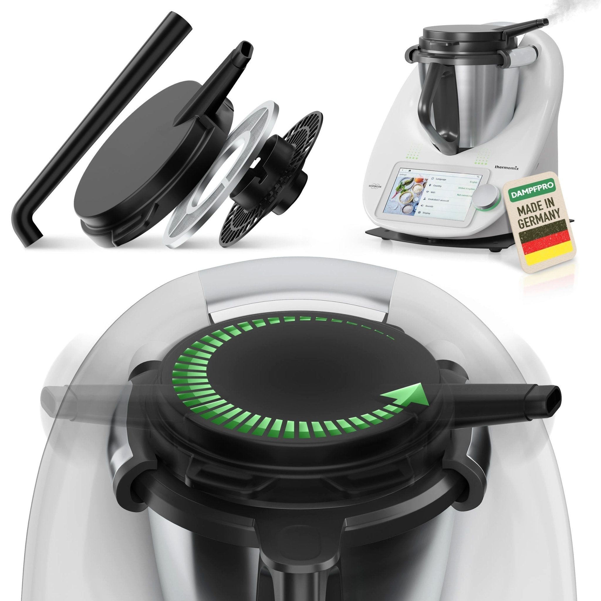 Wundermix Küchenmaschinen Zubehör-Set, Zubehör für TM6, TM5