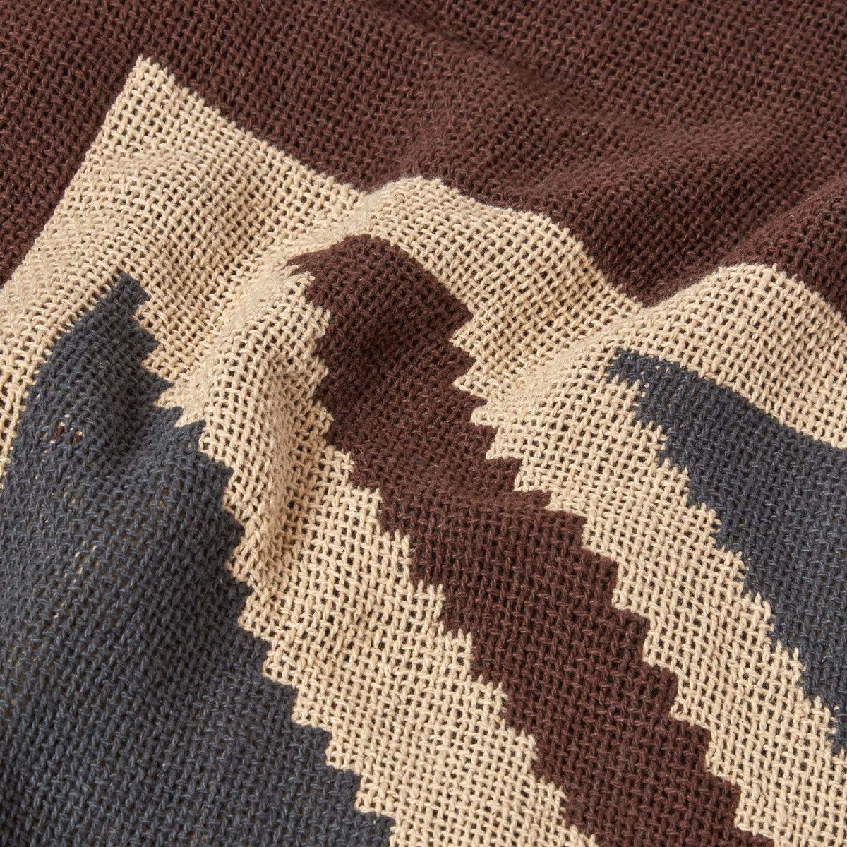 Plaid Überwurf Union Jack-Flagge, 100% Baumwolle, 125 x 150 cm, Homescapes – Bild 3 von 5