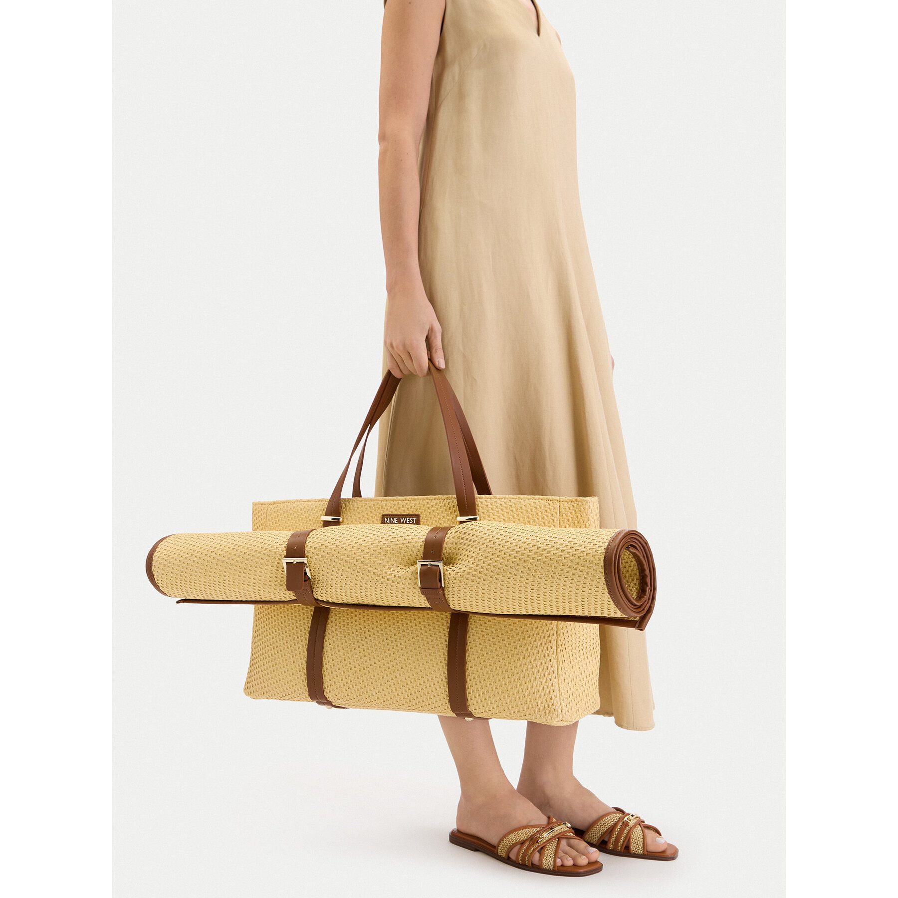 Nine West Umhängetasche Nine West Damen Tasche Beige