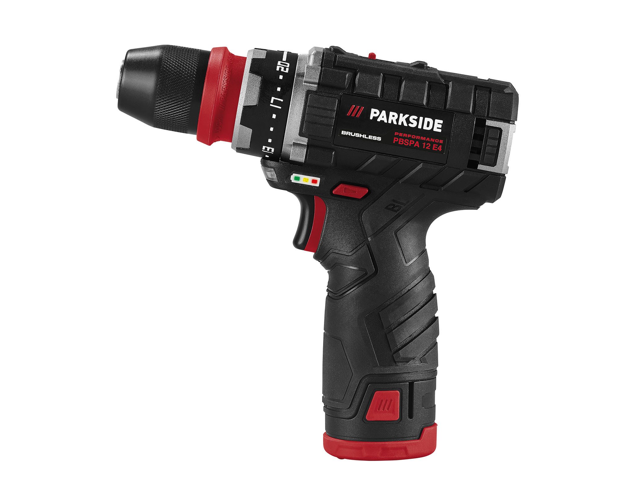 Parkside Akku-Bohrschrauber Performance Bohrschrauber Starterset PBSPA 12 E4 mit Akku/Ladegerät