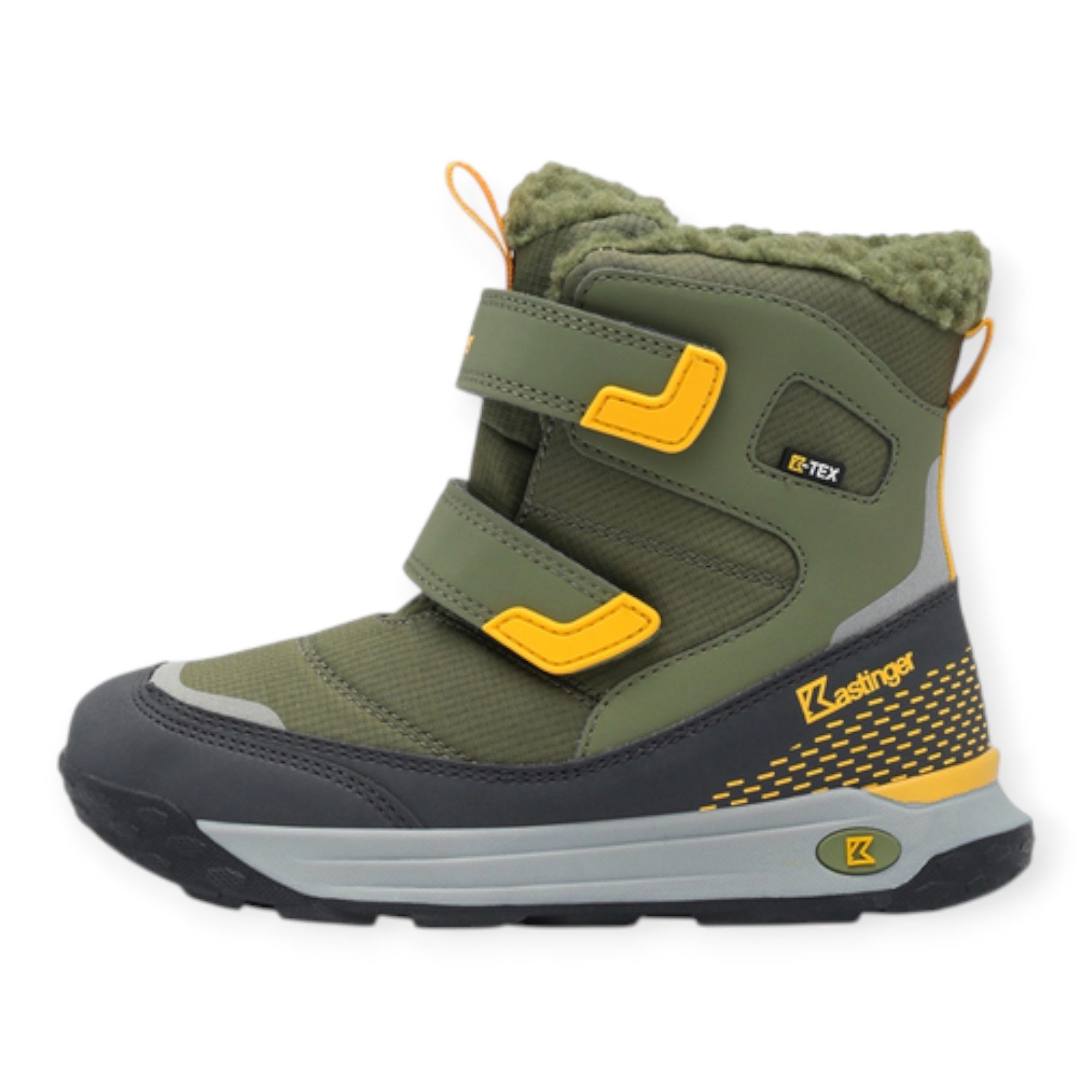 Kastinger UT-Arctica MID V KTX (wasserdicht, warmes Innenfutter) olivegrün/gelb Winterstiefel
