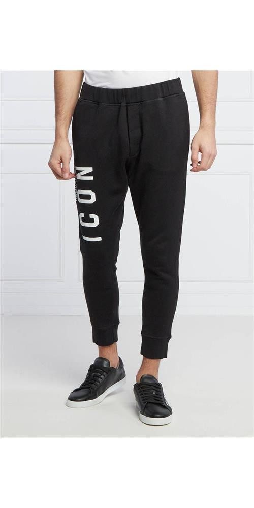 Dsquared2 Gerade Jeans Dsquared2 Trainingshose ICON Ski Schwarz Herren L