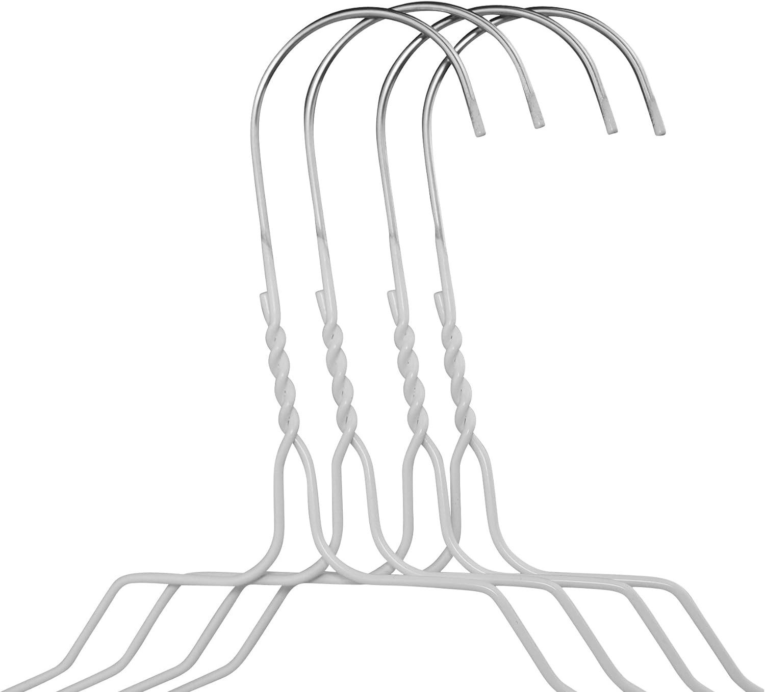 RSR Hangers Kleiderbügel Metall Drahtbügel Weiß günstig online kaufen