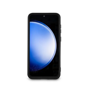 Hama Smartphone-Hülle Handyhülle für Samsung Galaxy S23 FE, Schwarz, Smartphonetasche, Wireless-Charging kompatibel, Kratzschutz, flexibel