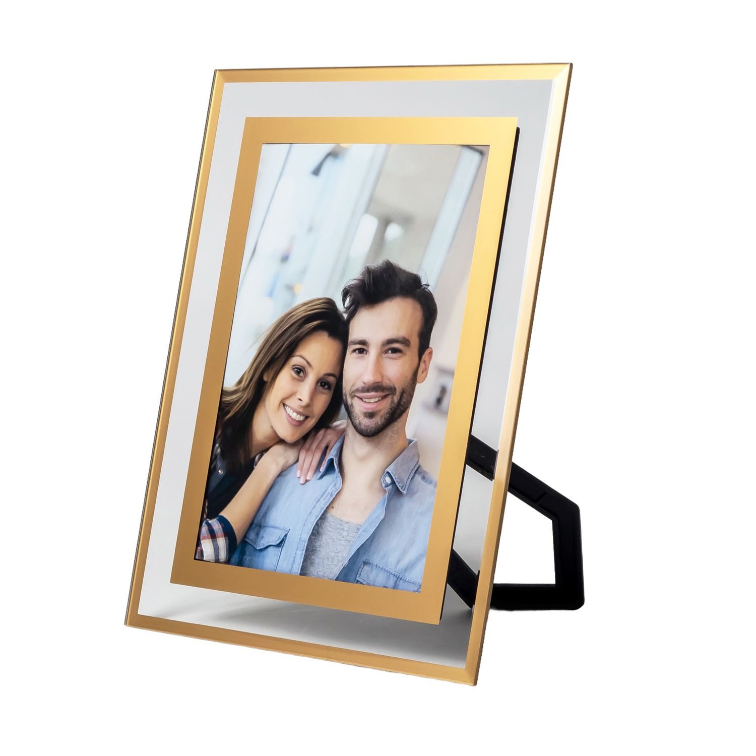 Intirilife Bilderrahmen, für 1 Bilder (1 St), Glas Bilderrahmen 15x10 für F günstig online kaufen