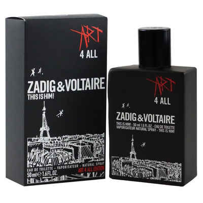ZADIG & VOLTAIRE Eau de Toilette »This Is Him! Art 4 All Limited Edition 50 ml«