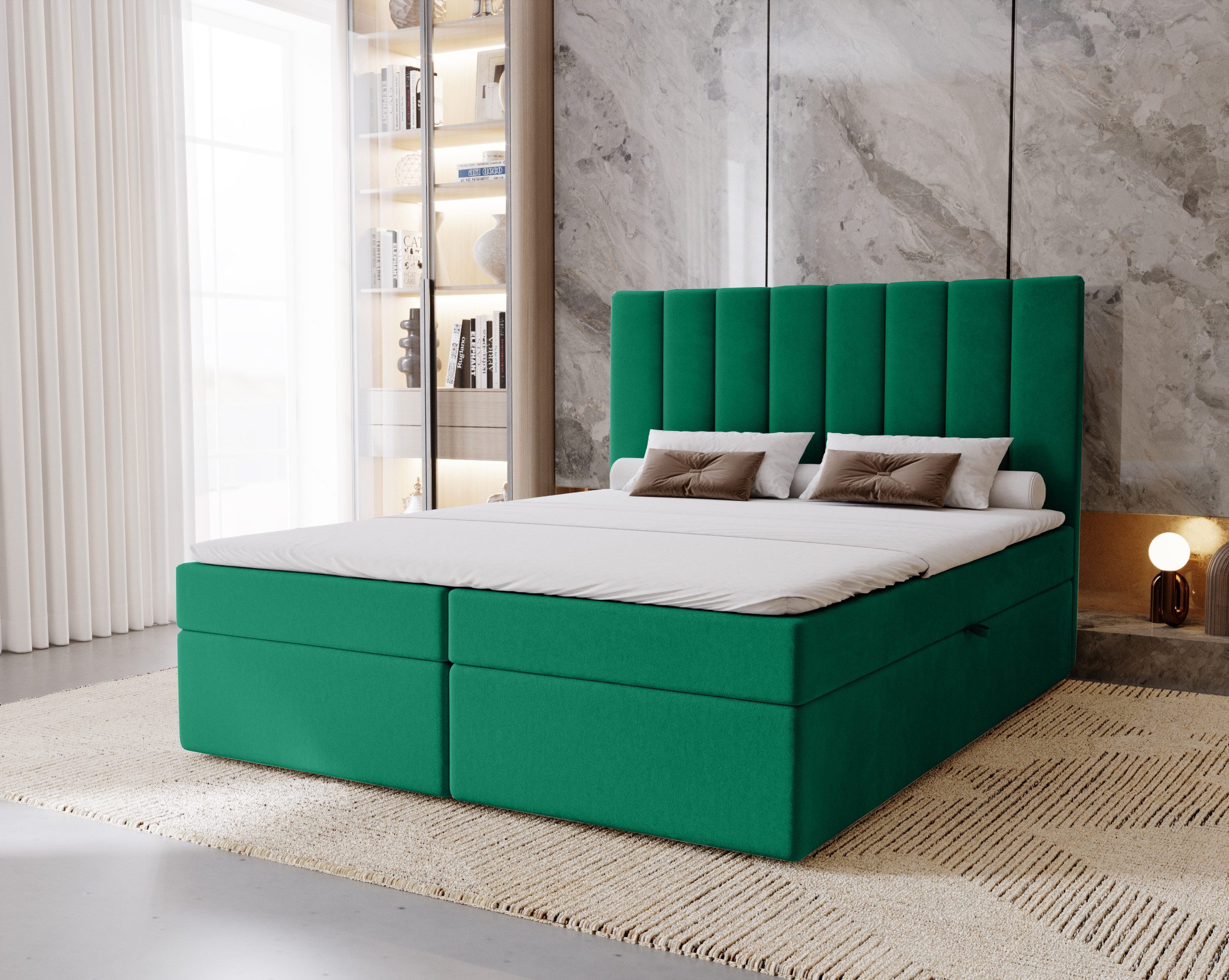 MARPUR Boxspringbett NERO BOX inkl. Topper günstig online kaufen