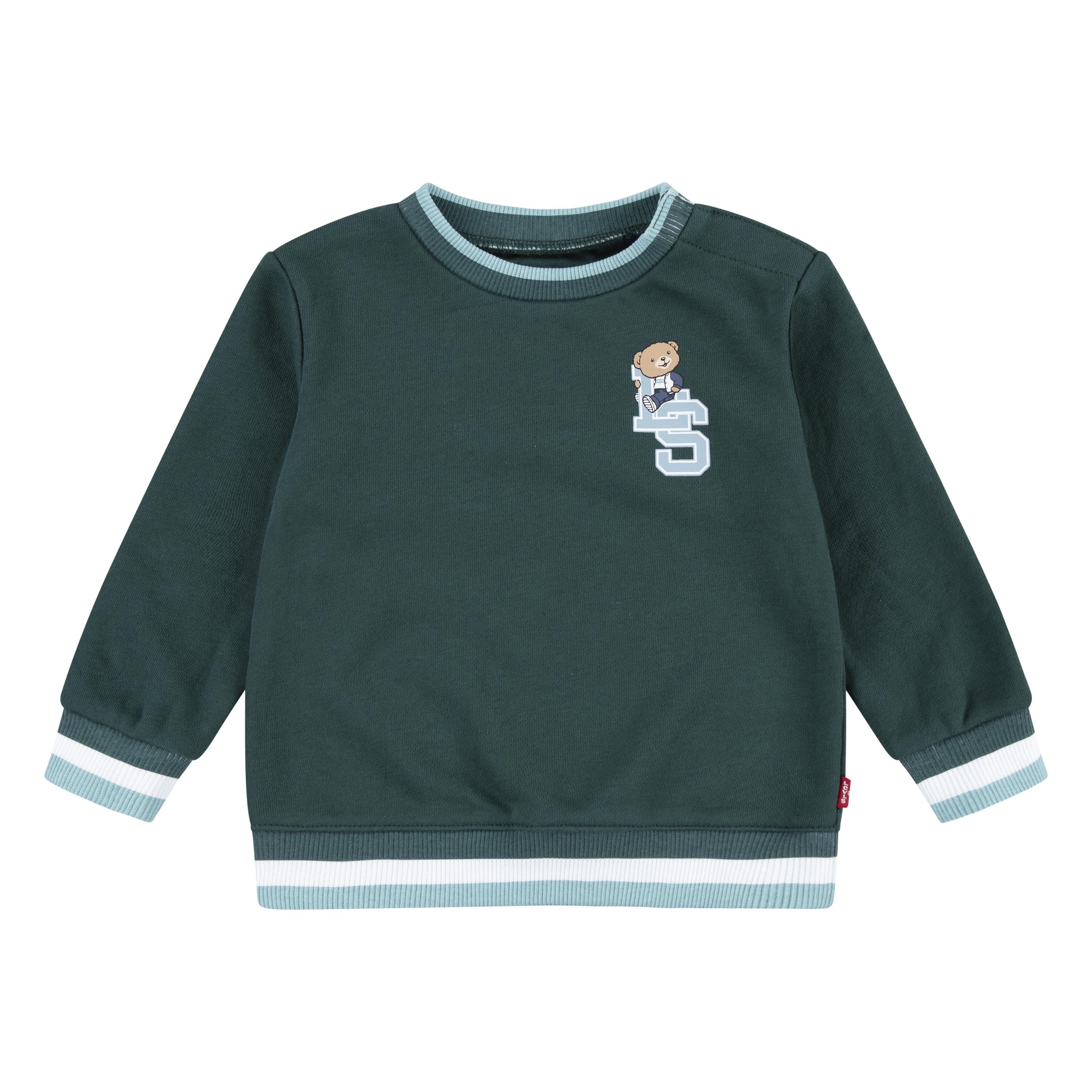 Levi's® Kids Sweatshirt LVB VARSITY LEVI TIPPED CREW mit Bärchenprint, for Boys – Bild 4 von 5