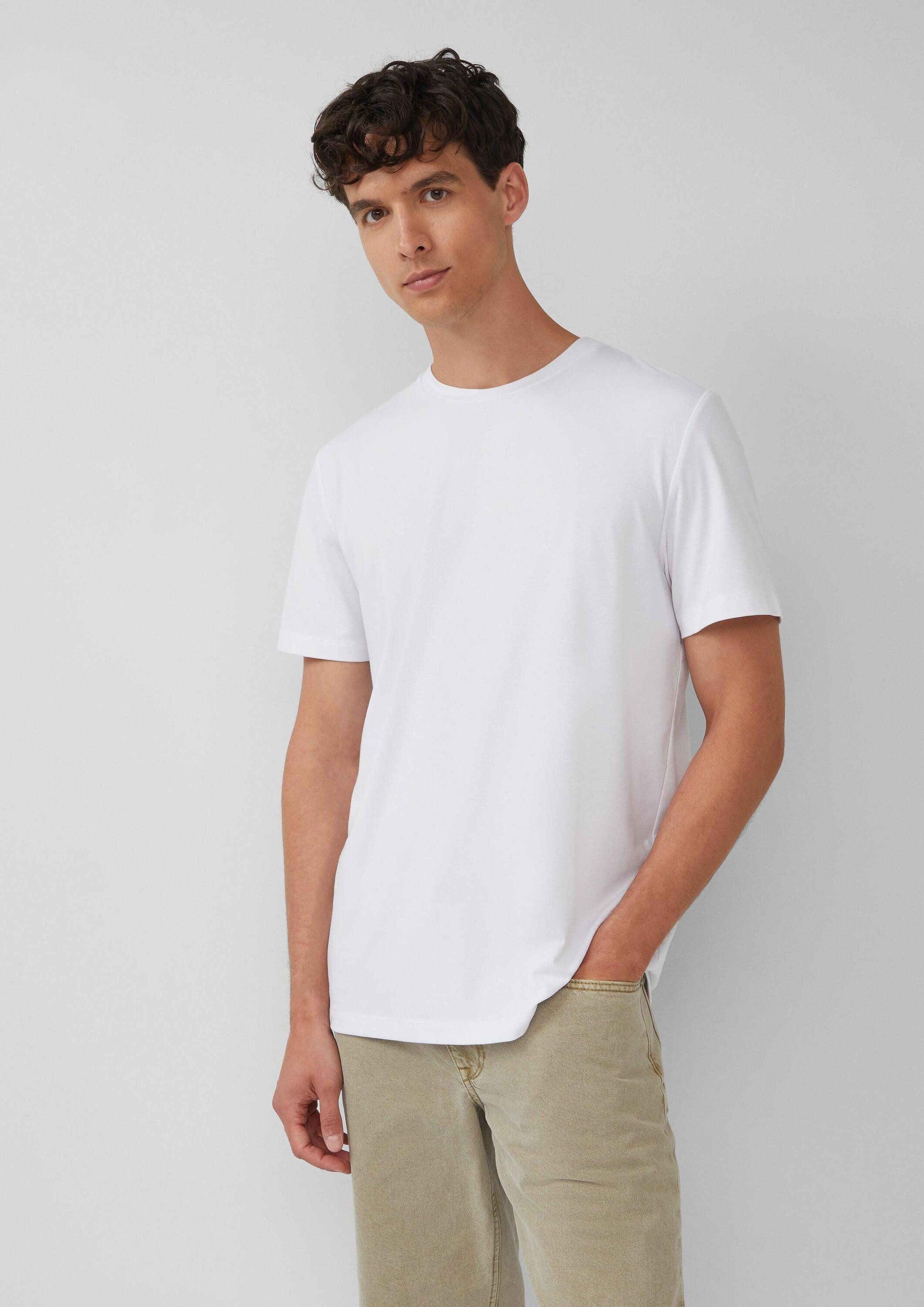 s.Oliver Kurzarmshirt T-Shirt Performance T-Shirt mit Cooling Effekt