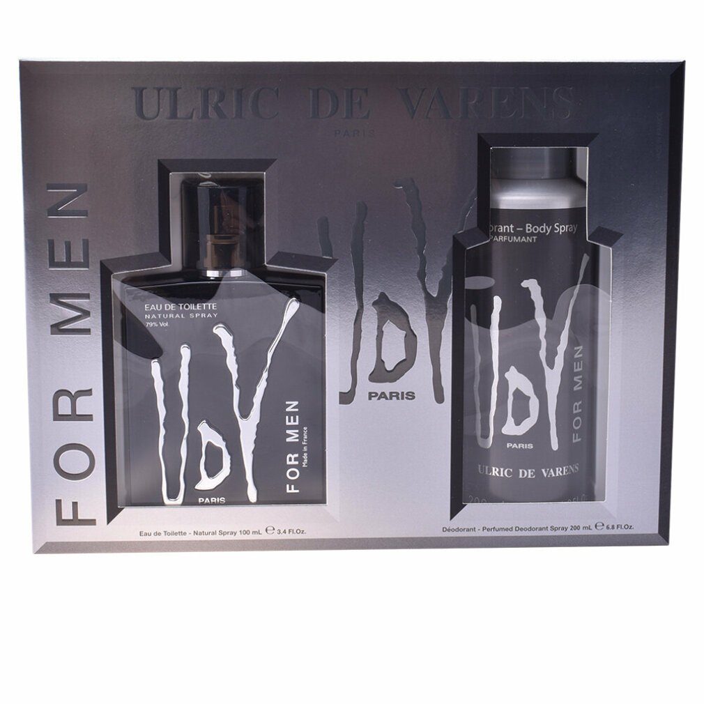 Ulric De Varens Duft-Set Ulric De Varens Men Eau De Toilette Spray 100ml Set 2 Artikel