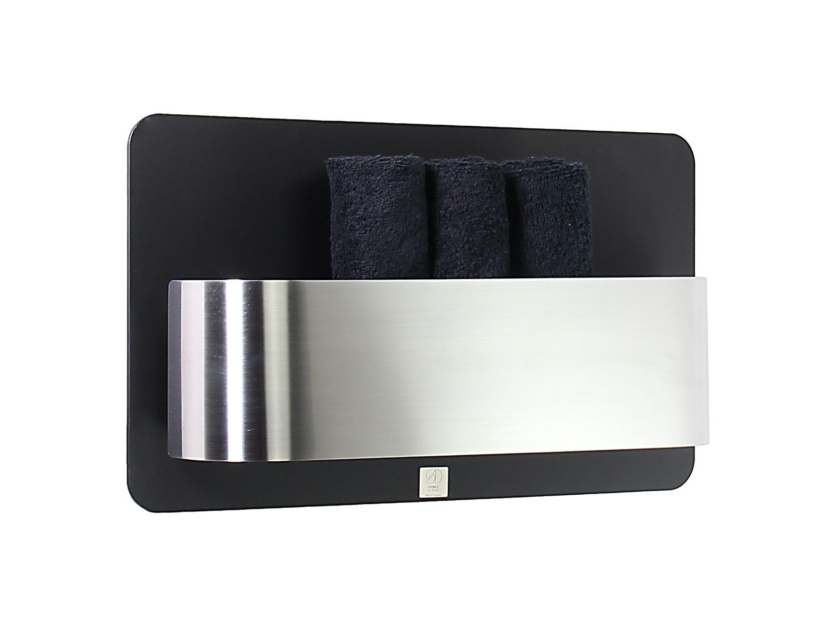 Schönbeck Design Handtuchhalter Wall - Handtuchhalter für Gästetücher - ohne Bohren