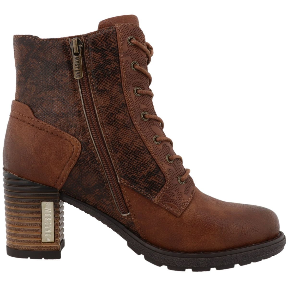 Mustang Shoes 15M0182001-brown Stiefelette günstig online kaufen