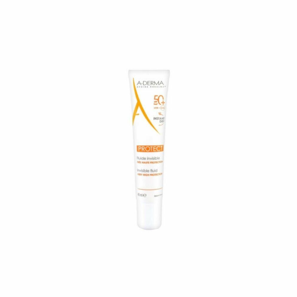 A-derma Sonnenschutzcreme Protect Fluid 50+ 40ml