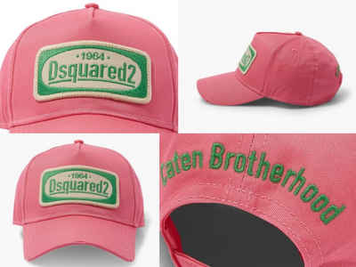 Dsquared2 Baseball Cap Dsquared2 Brotherhood Baseballcap Kappe Basebalkappe Trucker Hat New C