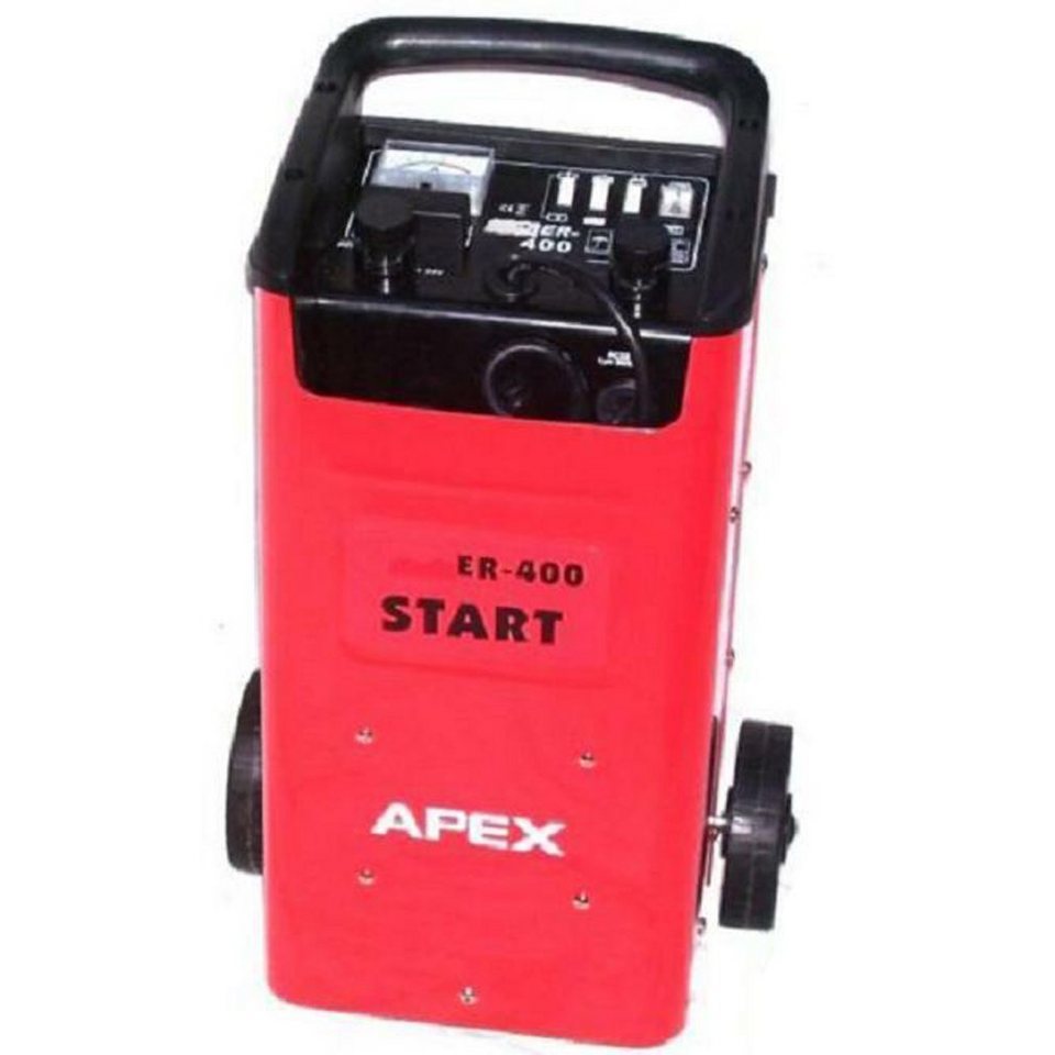 Apex KFZ STARTHILFE BATTERIELADEGERÄT 400 12V 24V BOOSTER Autobatterie -Ladegerät