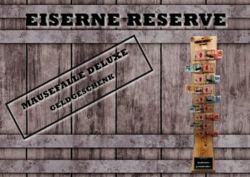 Eiserne Reserve® Geschenkbox Alles Gute zur Diamantenen Hochzeit - Eiserne Reserve Mausefalle Delux