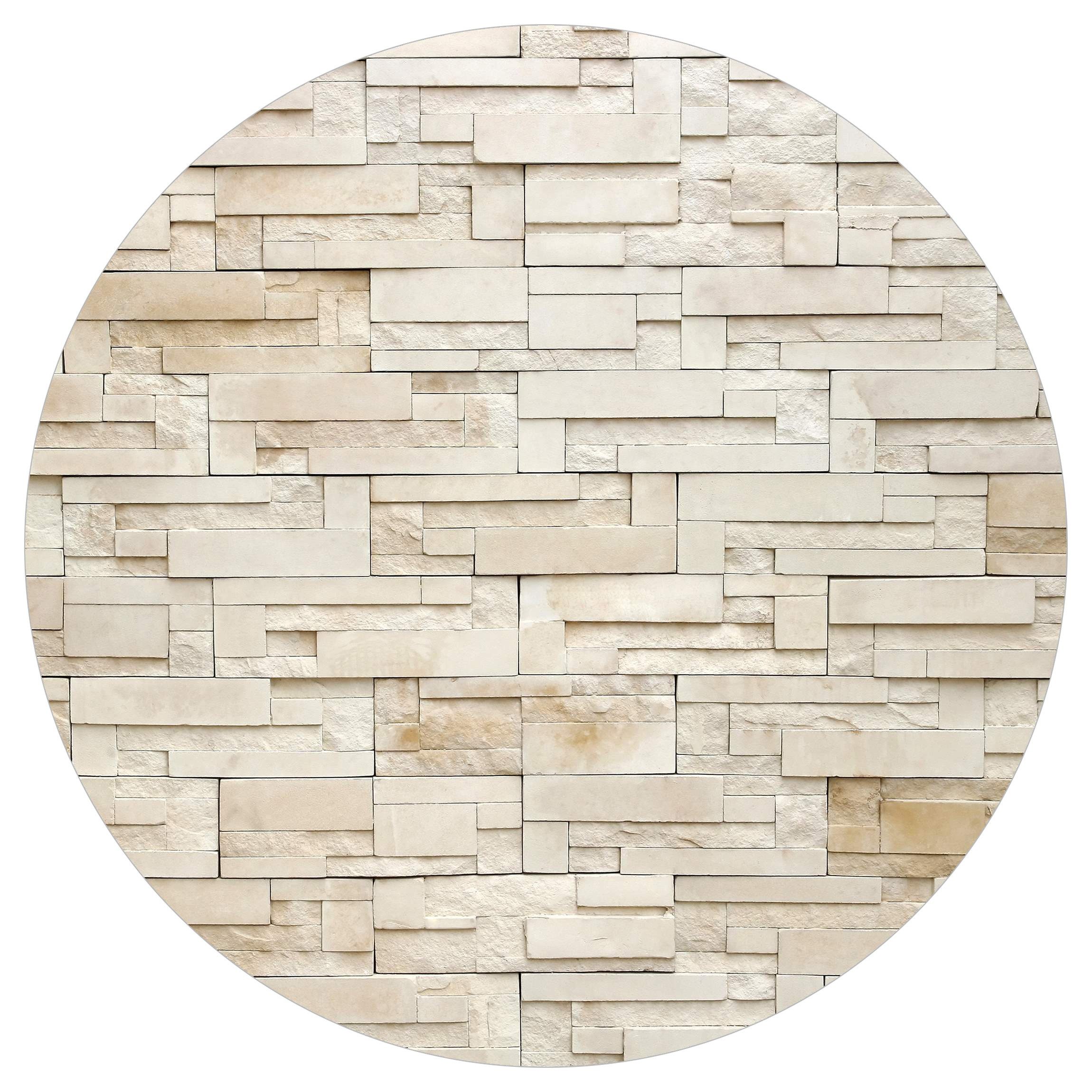 Bilderdepot24 Fototapete rund Provence Stones, Glatt, günstig online kaufen