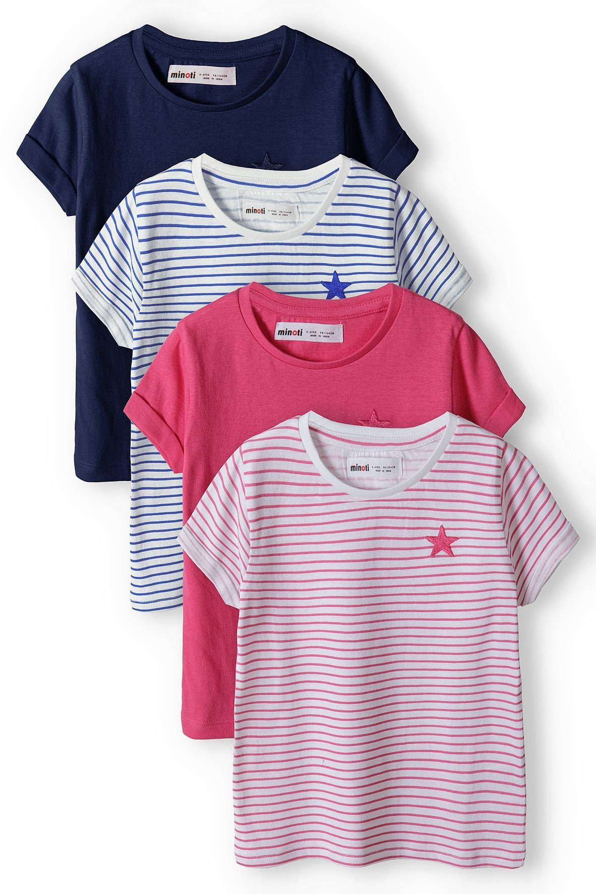 MINOTI T-Shirt 4-Pack T-Shirts (12m-14y)