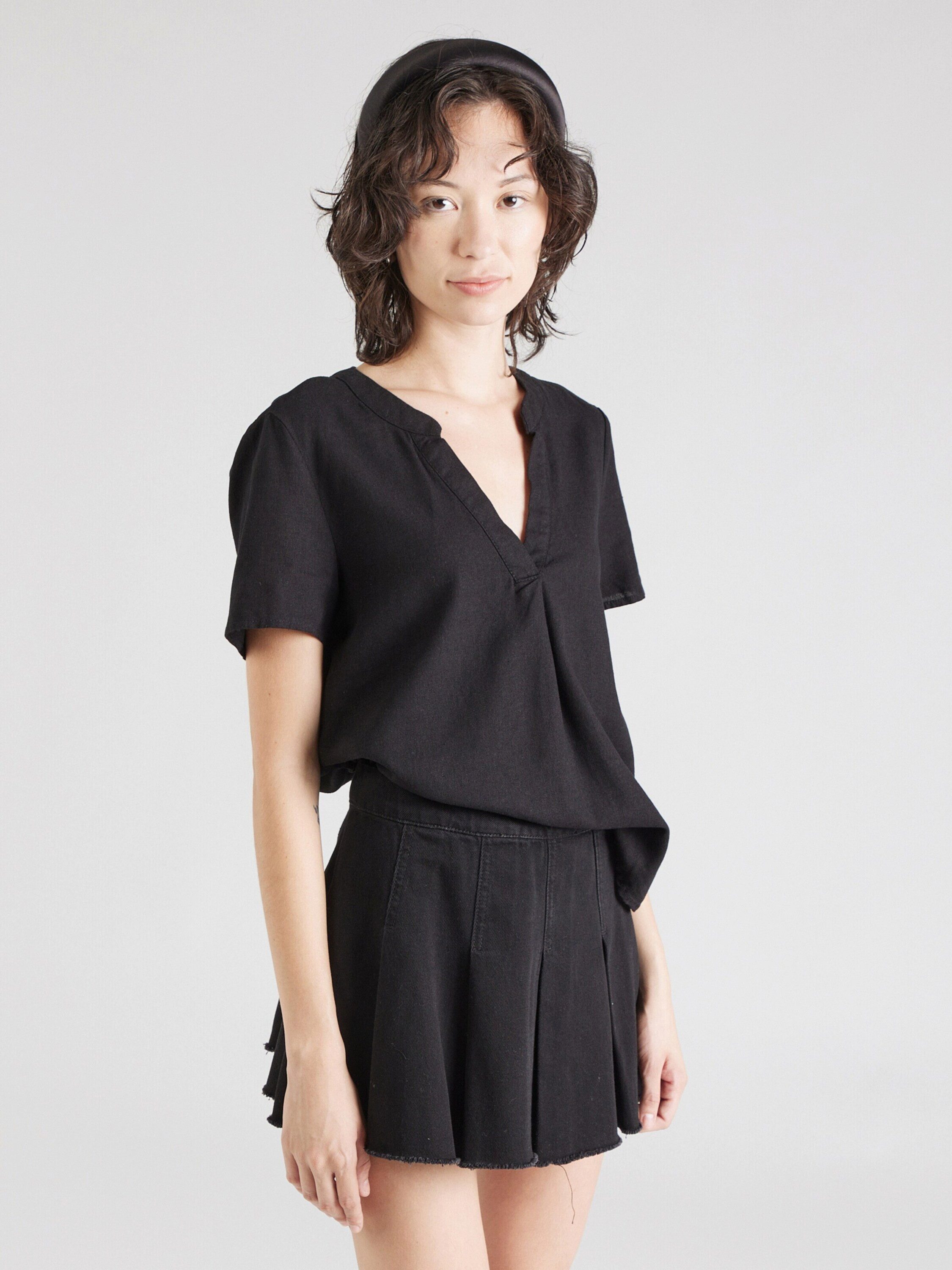 Vero Moda Langarmbluse Mymilo (1-tlg) Falten