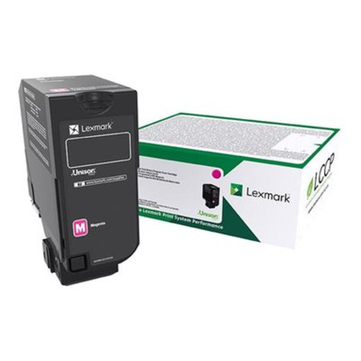 Lexmark Tonerpatrone 74C2SM0 Toner magenta