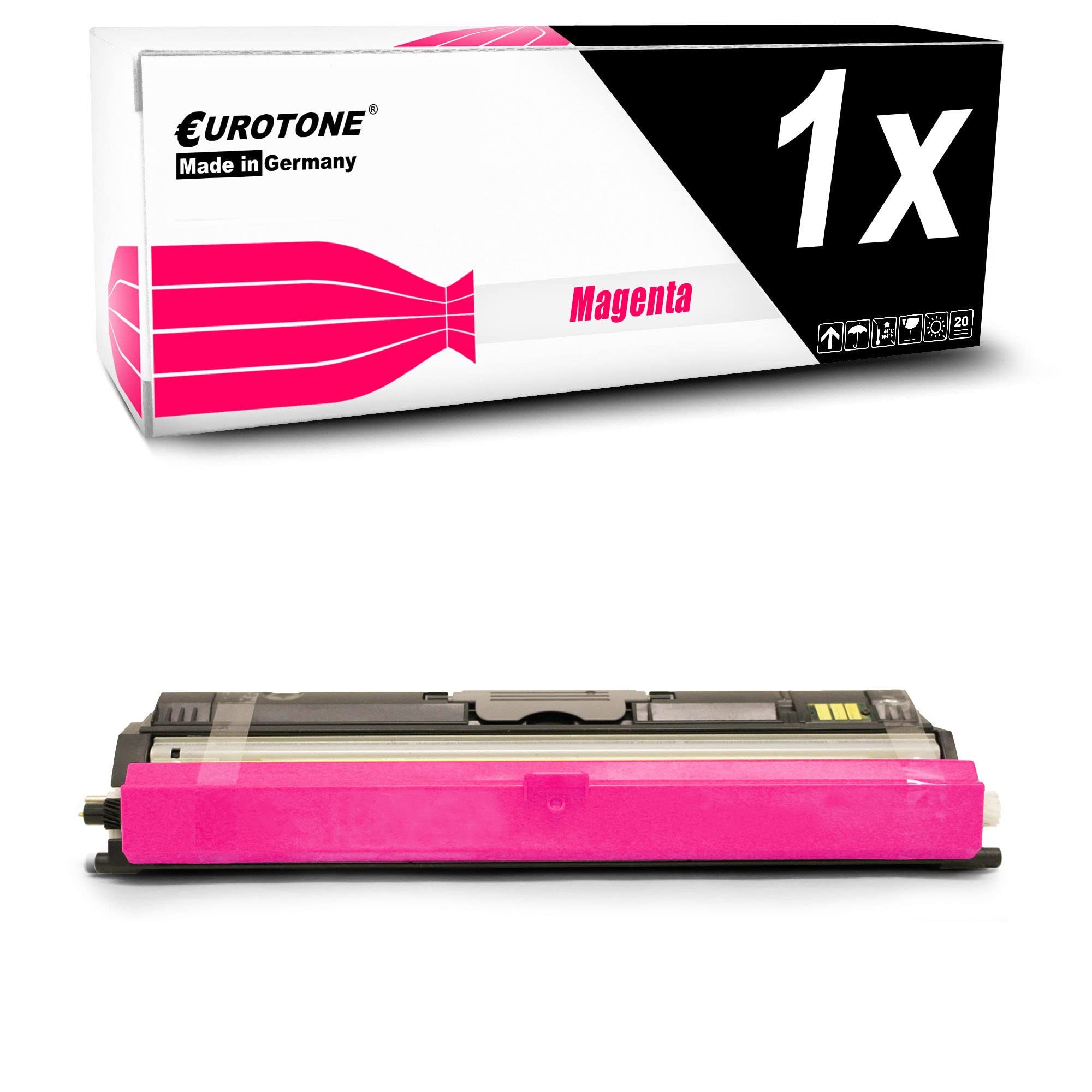 Eurotone Tonerkartusche Druckerpatrone kompatibel für Konica Minolta Magicolor 1600 W / 1650…, (Einzelpack, 1-St), Kompatibel, sofort einsatzbereit