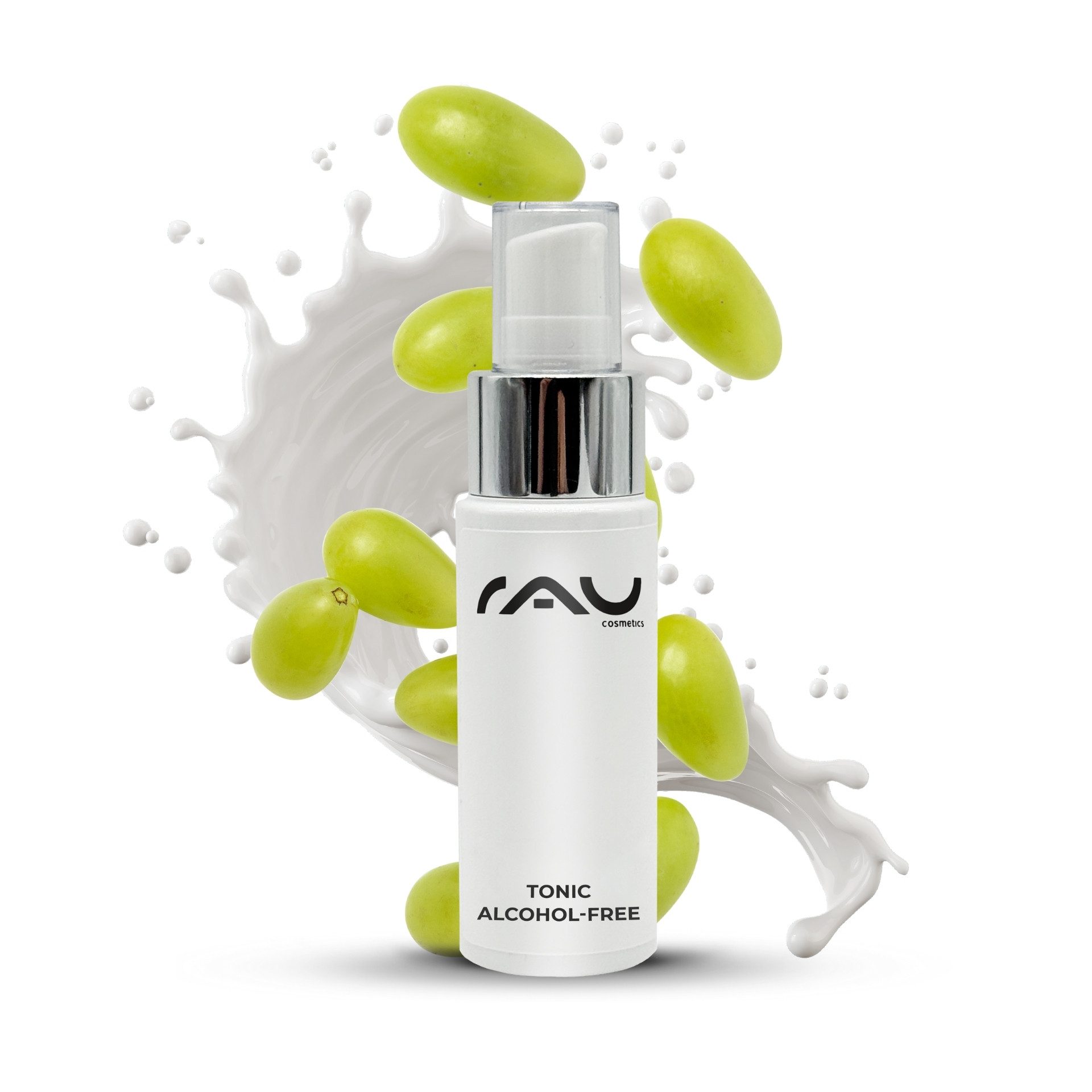 RAU Cosmetics Toner Tonic alcohol-free mit Brennnessel-Extrakt Toner ohne Alkohol, Gesichtswasser für empfindliche Haut